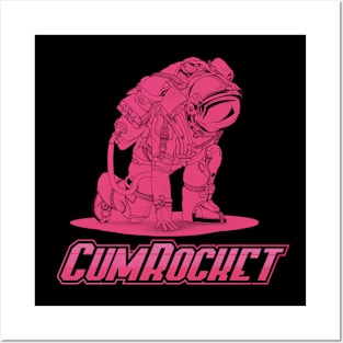 Cumrocket crypto Coin Crypto coin Crypto coin Crytopcurrency Posters and Art